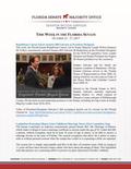 This Week in the Florida Senate: October 23 - 27, 2017