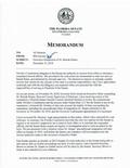 Memorandum Regarding the Executive Suspension of Dr. Brenda Snipes