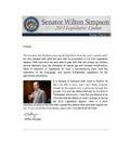 Senator Simpson's 2013 Legislative Session Update