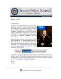 Senator Simpson's Newsletter: January 2014