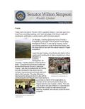 Senator Simpson's Newsletter: February 25 - March 1