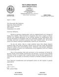 Letter to Governor Ron DeSantis: Call for Property Insurance Special Session
