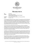 Memorandum from President Simpson, President-Designate Passidomo, and Leader Book Regarding the Release of Staff-Produced Legislative and Congressional Maps