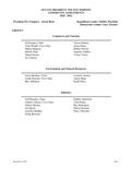 Committee Assignments by Groups