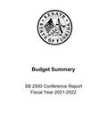 Budget Summary: 2021-2022 General Appropriations Act