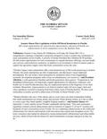 Senator Simon Files Legislation to Kick-Off Rural Renaissance in Florida