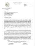 Senator Farmer Letter to Education Commissioner Richard Corcoran on Unconstitutional and Illegal Nature of Emergency Rules Proposal