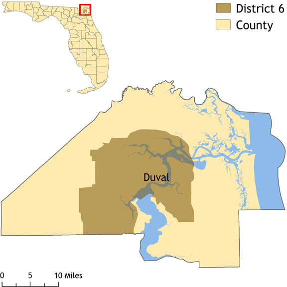 District 6 map