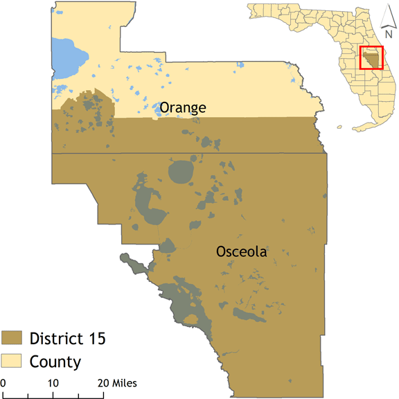 District 15 map