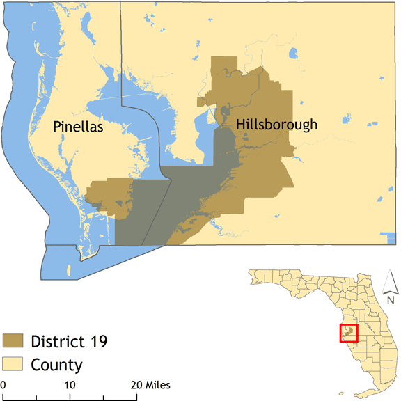 District 19 map