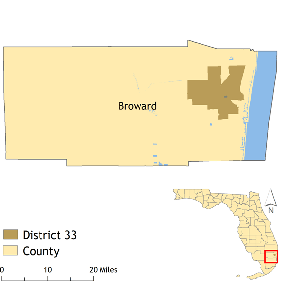 District 33 map