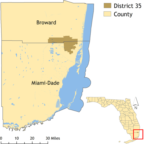 District 35 map